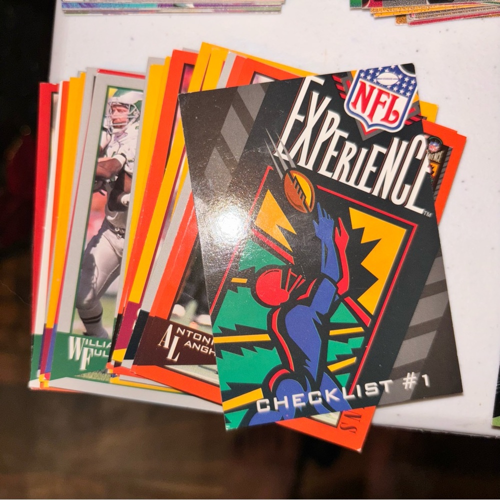 NFL Experience 1994 trading card 24 card bundle, Various teams and players.